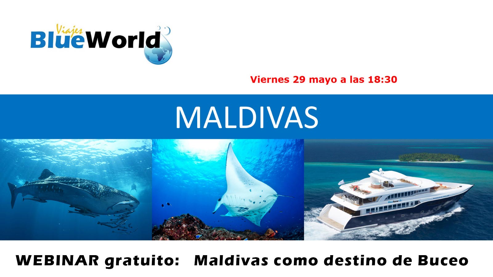 Webinar Maldivas Blueworld